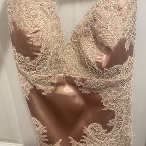 Beautiful silk dress for formal occasion